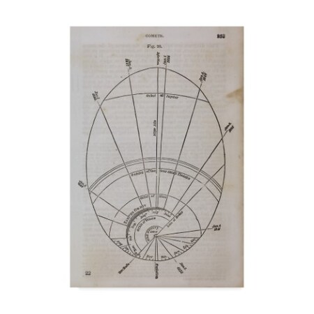 Trademark Fine Art Wild Apple Portfolio 'Geography Of The Heavens Xi' Canvas Art, 22x32 WAP09066-C2232GG